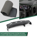 TPE Dash Cover for Dodge Ram 1500 2500 3500 (1998–2000) Grey