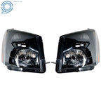Headlights for Chevy Equinox (2005–2009) Black Housing Smoked Lens Assembly