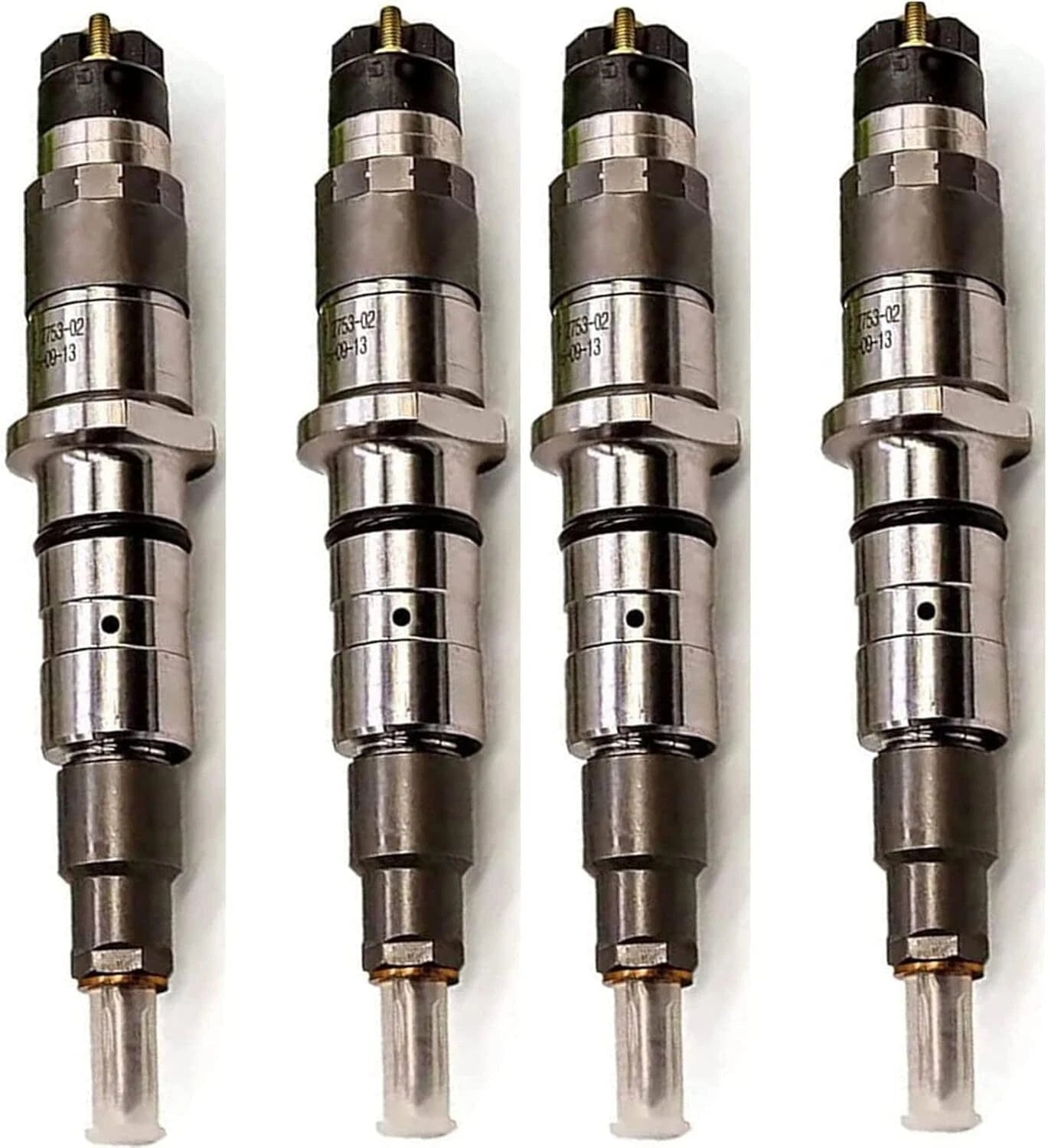 4X Fuel Injector 0445120070 for Cummins Diesel Engine ISE (2007–2010)