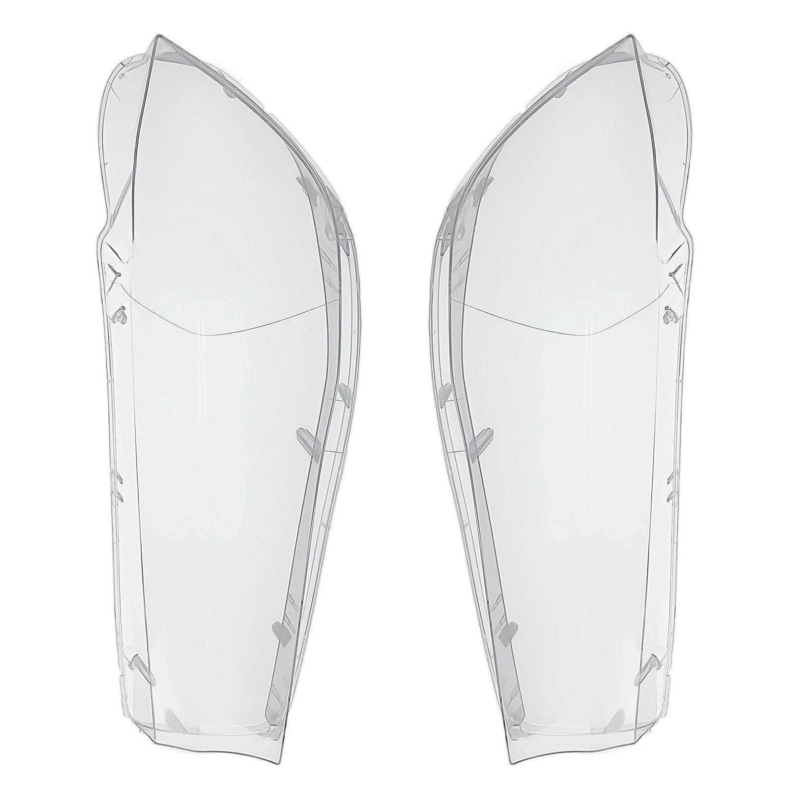 Headlight Lens Cover for BMW X5 X6 (2014–2018) Clear Front L&R