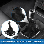 6 Speed Manual Gear Shifter Knob with Cover for Volkswagen Eos (2007–2016)