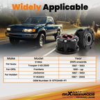 2 Locking Hubs for Isuzu Trooper Rodeo (1998-2002)