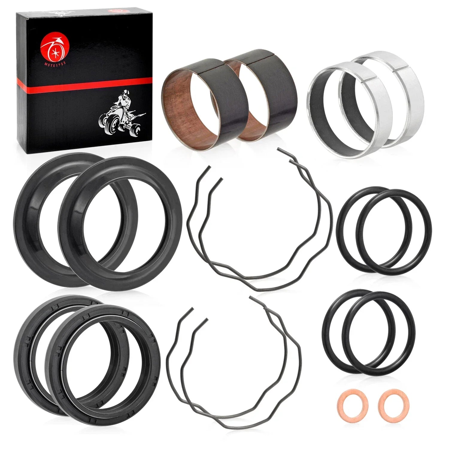 Fork Bushing Dust Oil Seals for HONDA Shadow 750 (1998–2024)