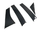 Carbon Fiber Adhesive Pillar Post Covers Replacement for Ford Focus ST 2012–2018 & RS 2016–2018