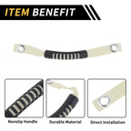 2pcs Roll Bar Grab Handles for Jeep Wrangler (2007–2018) - White