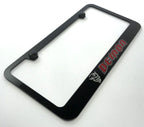License Plate Frame for Dodge Demon (Black w Red and Silver Logo)