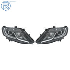 Set of 2 Black Headlight Assemblies for Honda Odyssey (2018-2020)