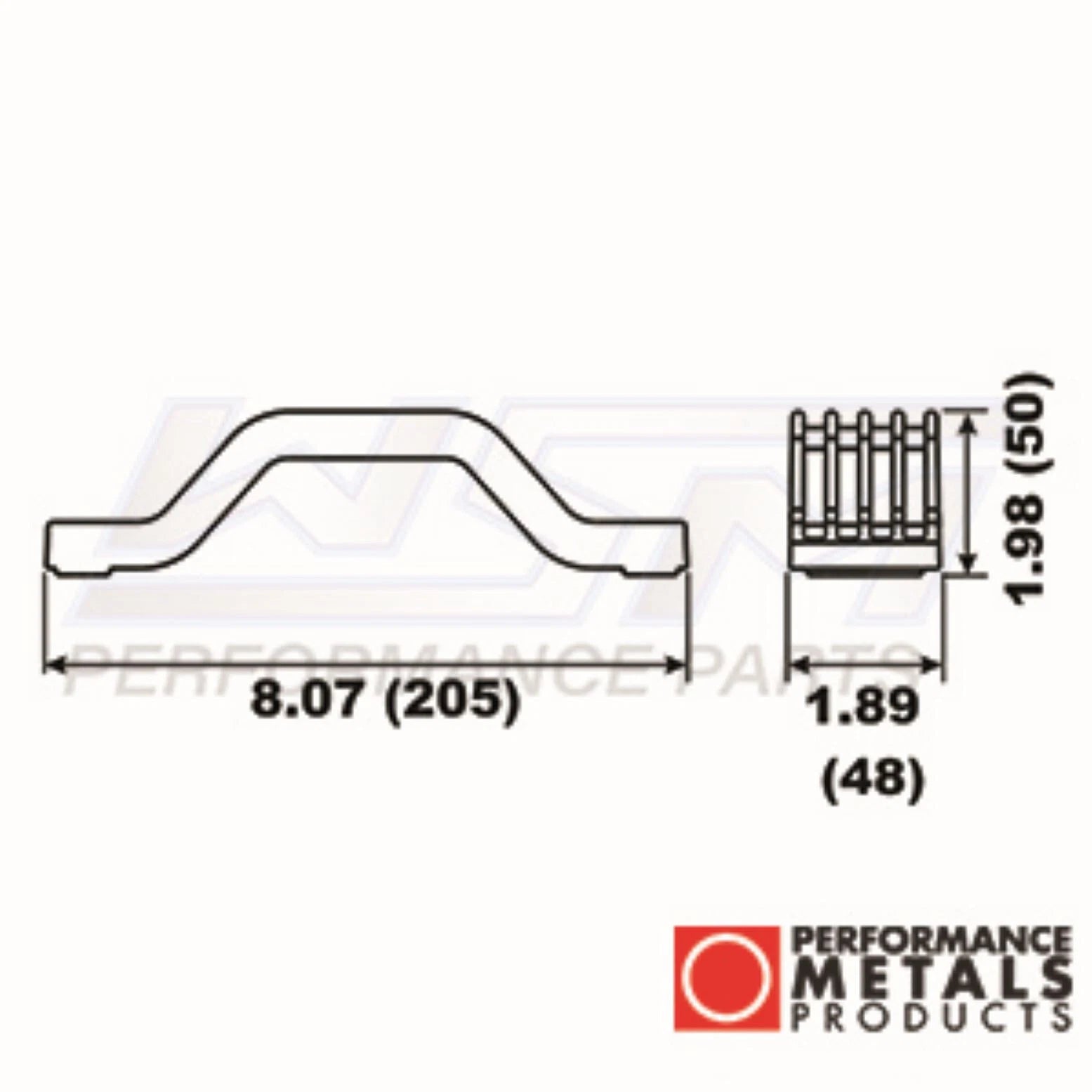 WSM Bar Anode for Yamaha 115-350 Hp PMC00127A