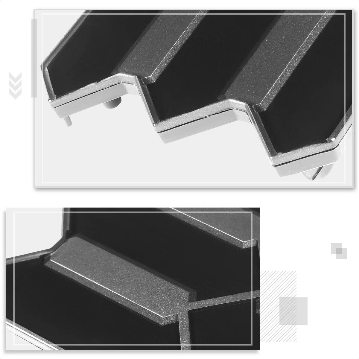 Grille Sensor Cover for Toyota Tacoma TRD Pro (2018–2019) ABS Plastic
