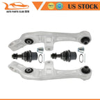 Set of 4 Front Lower Control Arms w/ Ball Joints for INFINITI G35, Nissan 350Z (2003–2007)