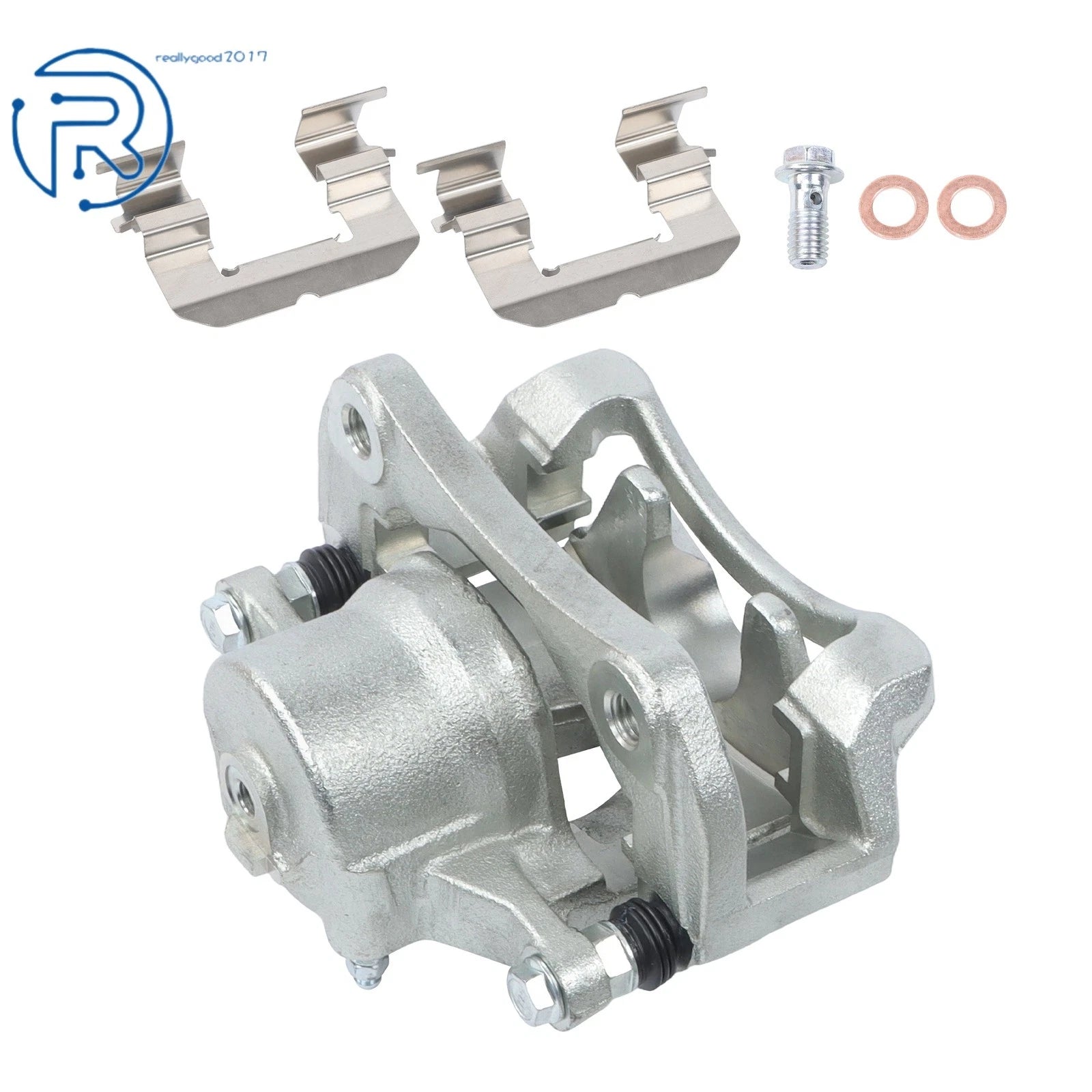Front Left Brake Caliper with Bracket for Chevrolet Bolt EV (2017-2020)