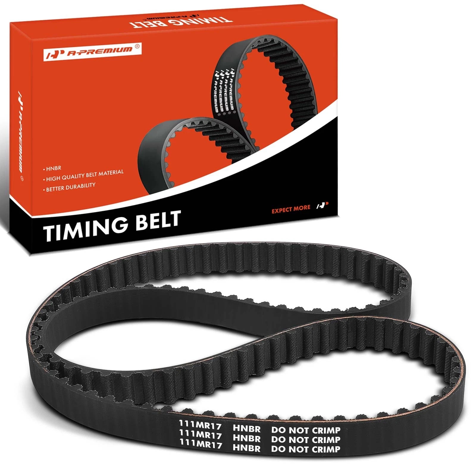 Engine Timing Belt for Pontiac LeMans (1990–1993) L4 1.6L GAS 111 Tooth