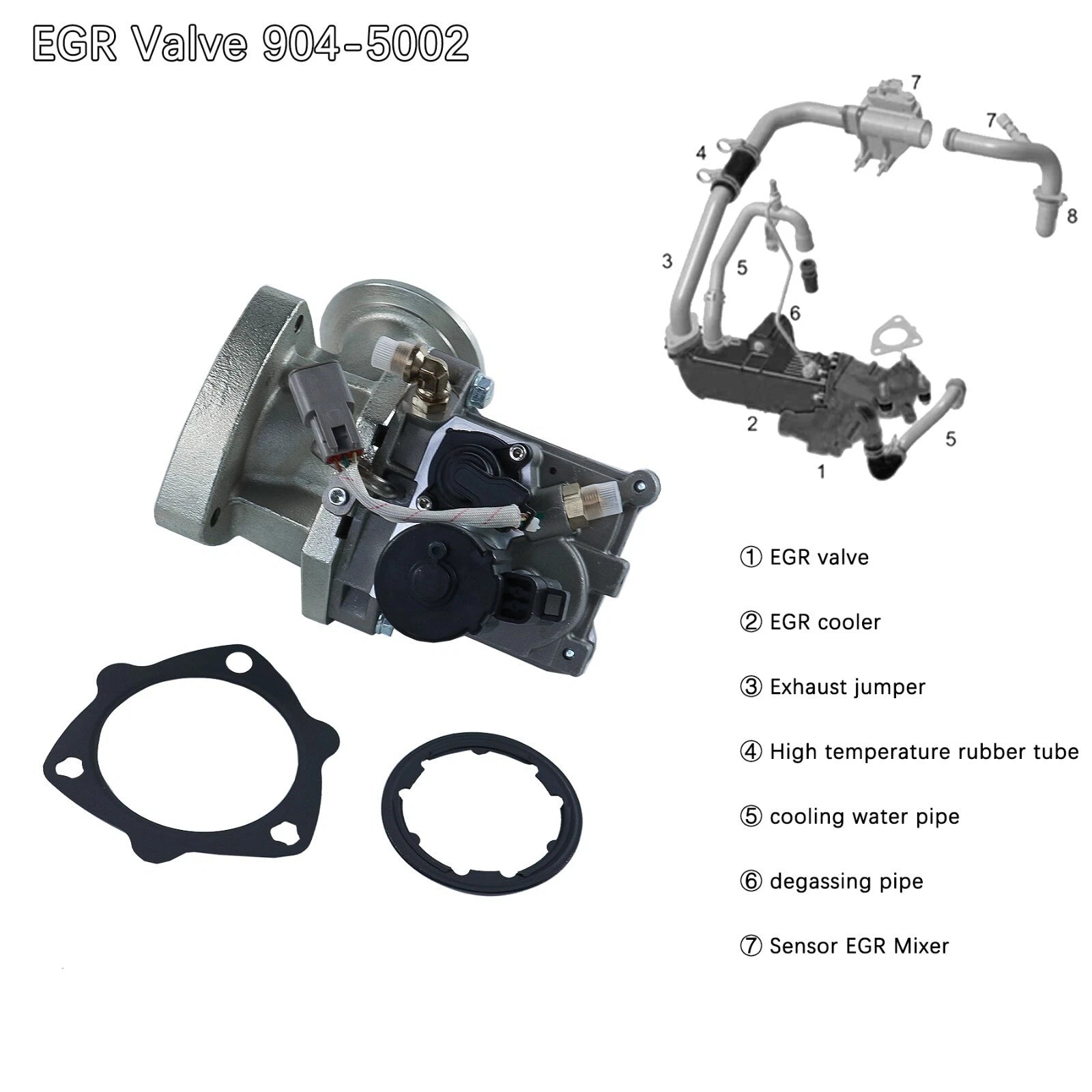 EGR Valve for Cummins ISM 10.8L Truck (2003–2007)