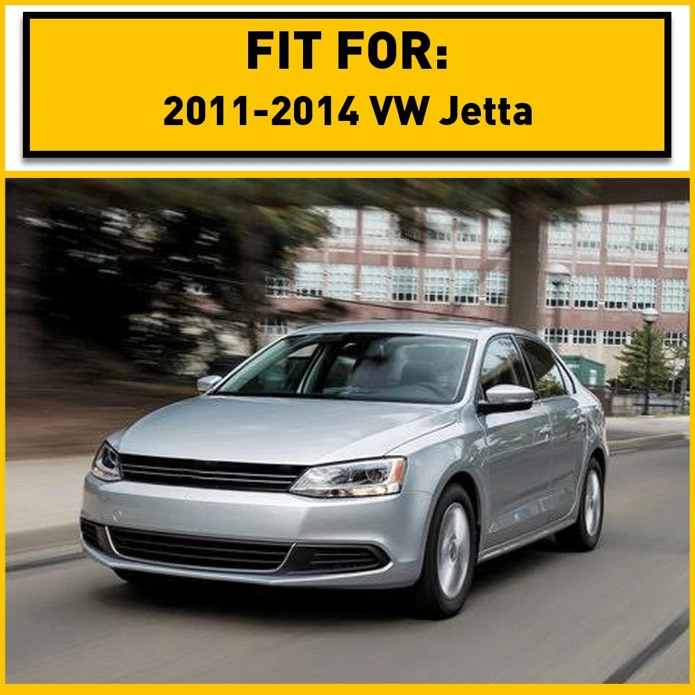 Front Bumper Fog Light Lamp Bezel Cover for VW Jetta (2011–2014)