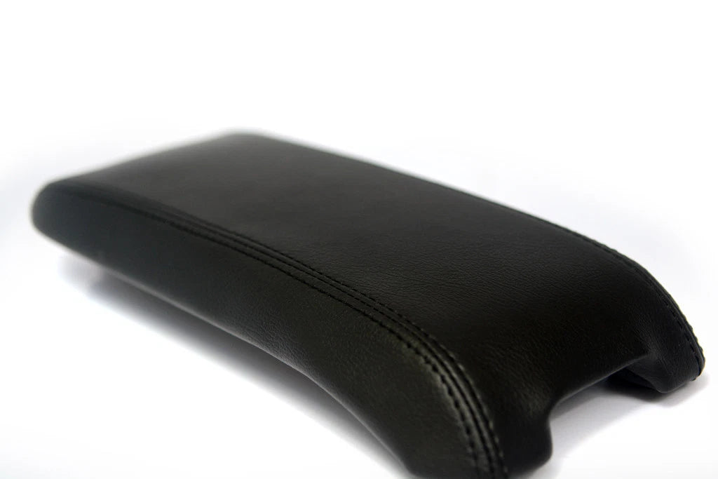 Console Armrest Cover for Jeep Compass (2009–2016) - PVC Leather, Black
