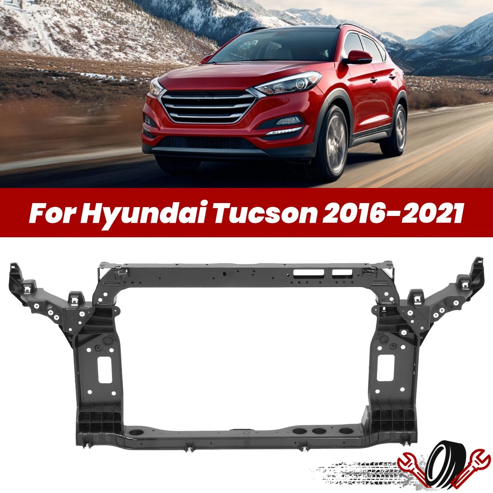 Radiator Support Core Assembly for Hyundai Tucson (2016–2021)