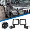 Tow Mirrors for Jeep Wrangler (2007–2017) No. 55077967AB/55077966AB Set of 1