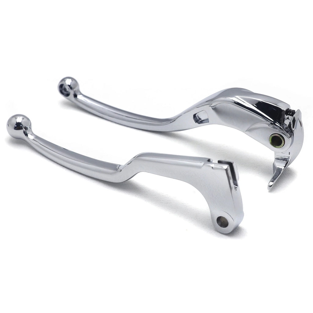 Chrome Brake Clutch Levers for Honda CBR600RR (2007–2024), CBR1000RR (2008–2024)