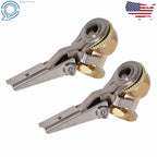 2Pcs Lock On Tire Inflator Air Chuck 1/4" for Universal Use