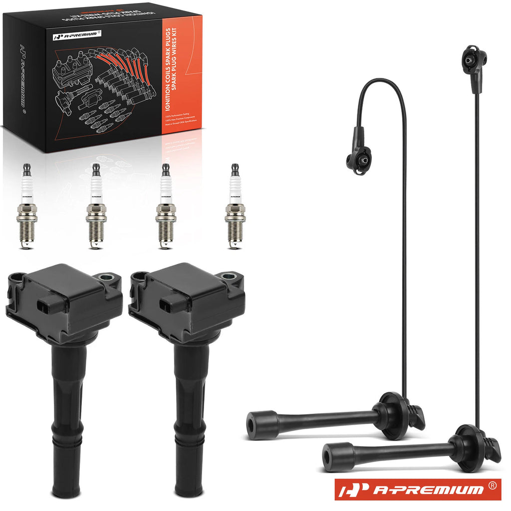 Ignition Coil, Spark Plug & Wires Kit for Toyota Paseo (1992-1995)