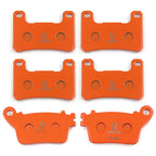 Set of 2 FA379 FA436 Brake Pads for Suzuki GSXR 1000 (2009–2011) Front Rear Carbon