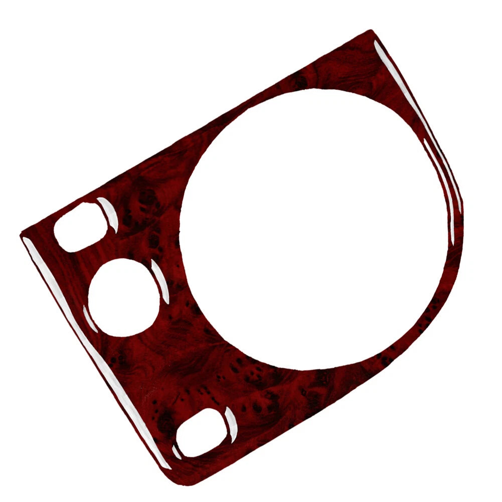 Headlight Switch Knob Cover Trim for BMW 3 Series E36 (1991–1999) Wood Red