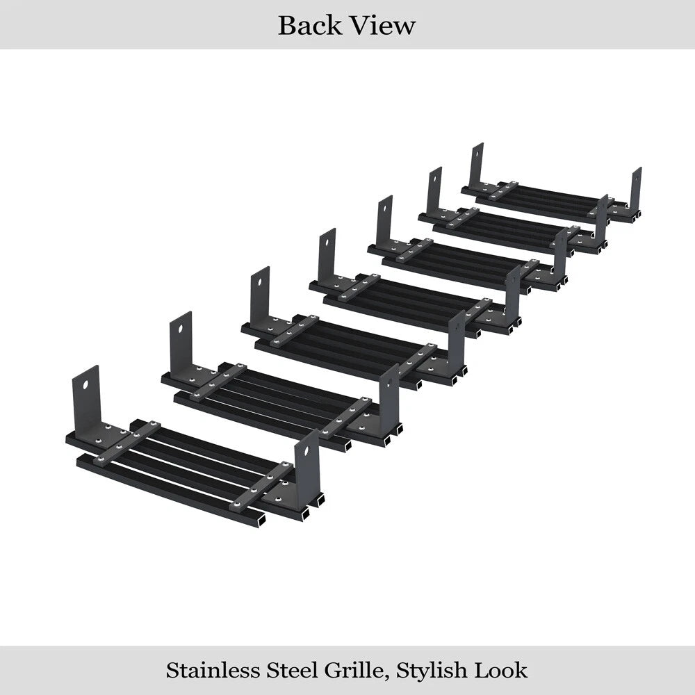 Stainless Steel Black Billet Grille Insert for Hummer H2 (2003-2007)