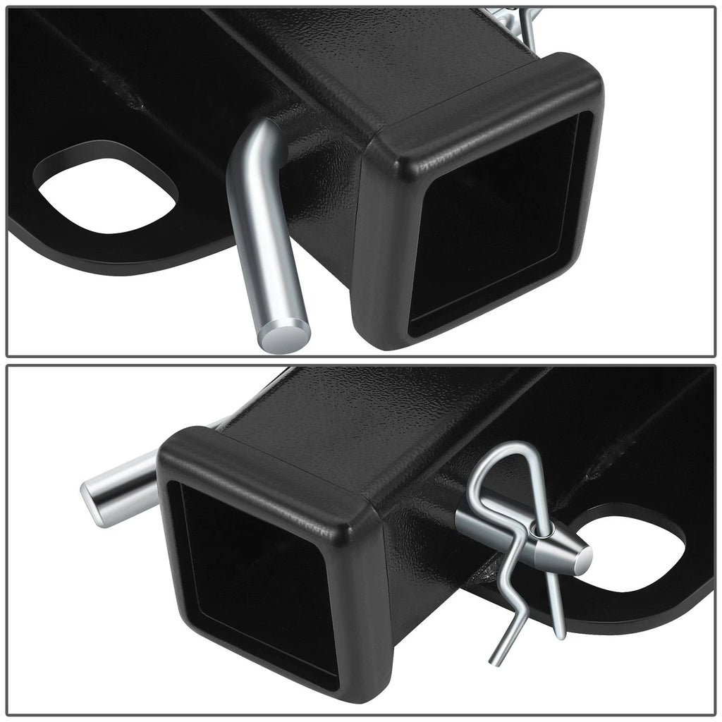 Class-3 Trailer Rear Bumper Tow Hitch Receiver 2" for Jeep Wrangler JK JL (2007–2023)