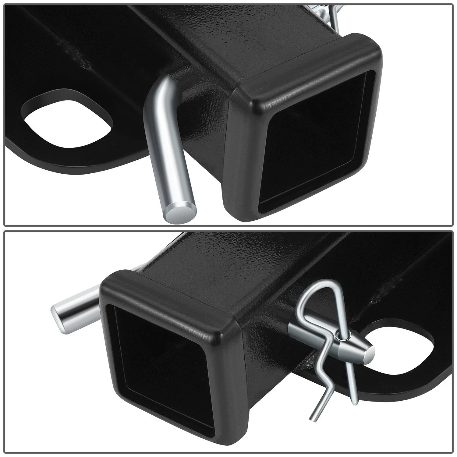 Class-3 Trailer Rear Bumper Tow Hitch Receiver 2" for Jeep Wrangler JK JL (2007–2023)