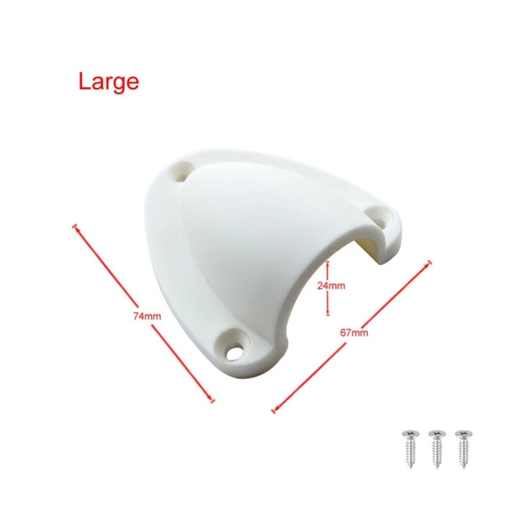 Set of 4 Kayak Vent Cover Kit for Cable Hose Wire Sealing