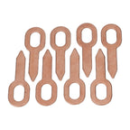 50pcs Recessed Copper-plated Pull Ring for Body Panels