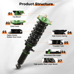 Coilovers for Infiniti G37 (2008-2011) RWD Suspension Kit
