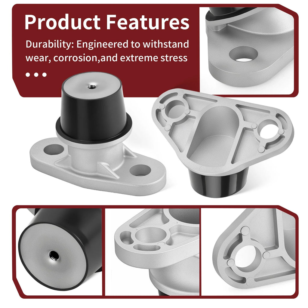 Front & Rear Engine Motor Mounts Kit for Sea Doo Wake 155 (2008–2018) 270000690