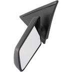 Left Manual Fold Mirror for Chevrolet S10 (1994–2004) Textured Black