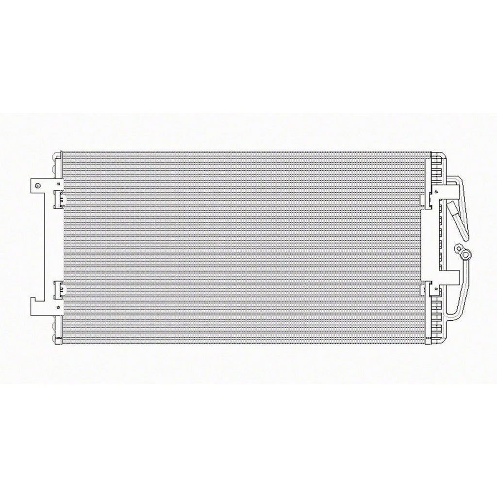 Replacement A/C Condenser Repair Part For 2005 Buick Allure (Canada)