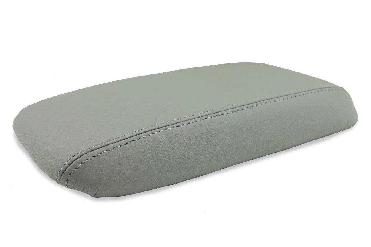 Center Console Armrest Cover for Honda Civic (2012–2015) Gray Leather