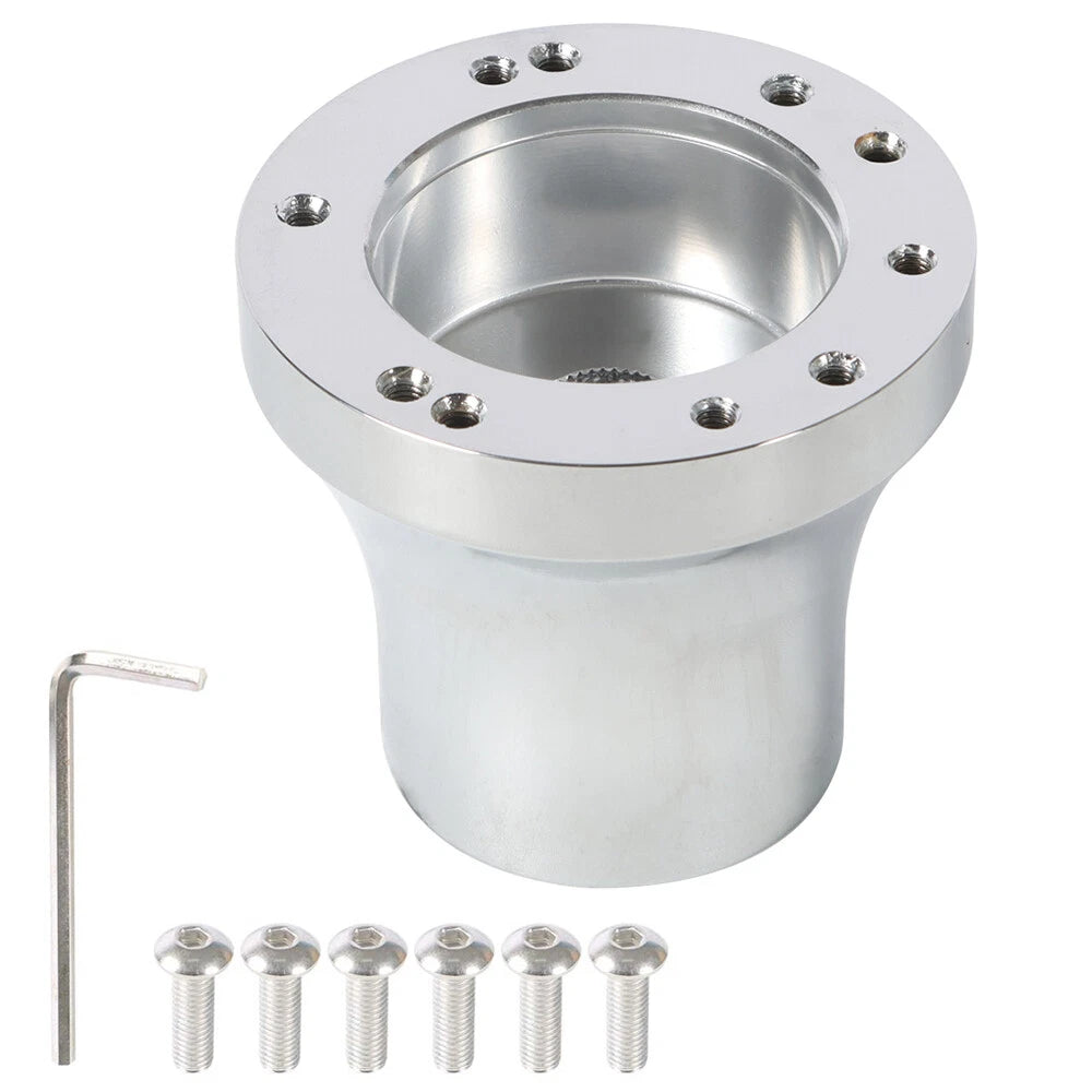 Chrome Steering Wheel Hub Adapter for EZGO RXV/TXT (1970–Present)
