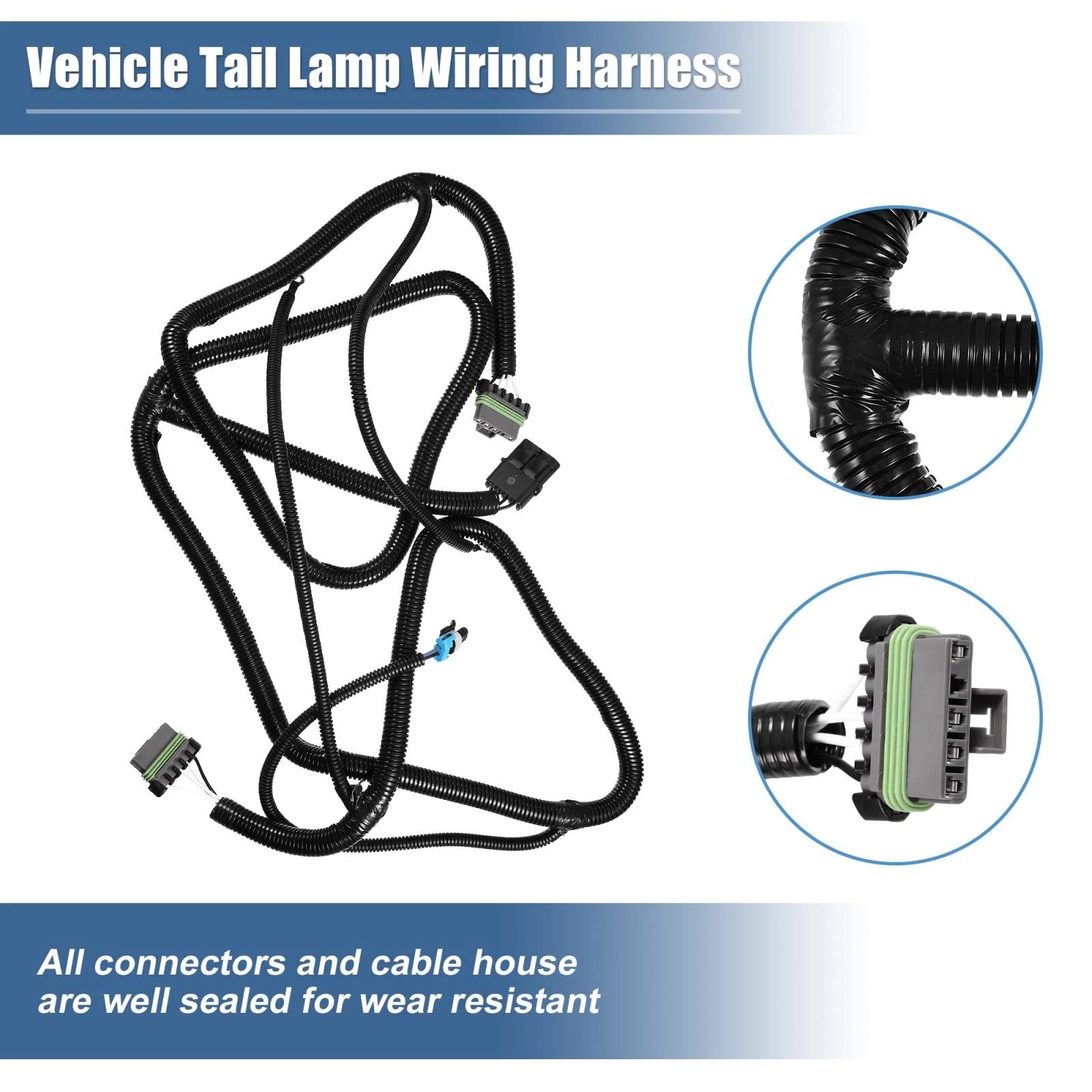 Tail Light Wiring Harness for GMC Chevy Blazer Suburban (1995–2005)