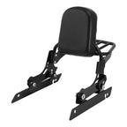 Sissy Bar Backrest Luggage Rack for Harley Dyna Street Bob (2006 - 2017) Black
