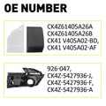 Molding Cover Trim Fuel Filler Door Housing for Ford Transit Van (2015–2023)
