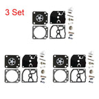 3X Carburetor Gasket Repair Kit for Zama RB-40 RB-85 FS400 450 C1Q-S33 34 35 36