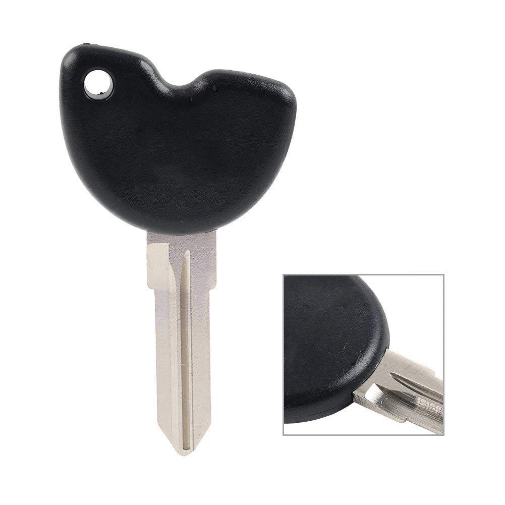 Uncut Blade Blank Key for Vespa Piaggio Fly 125 200 250 300 GTV LXV150 (3VTE)