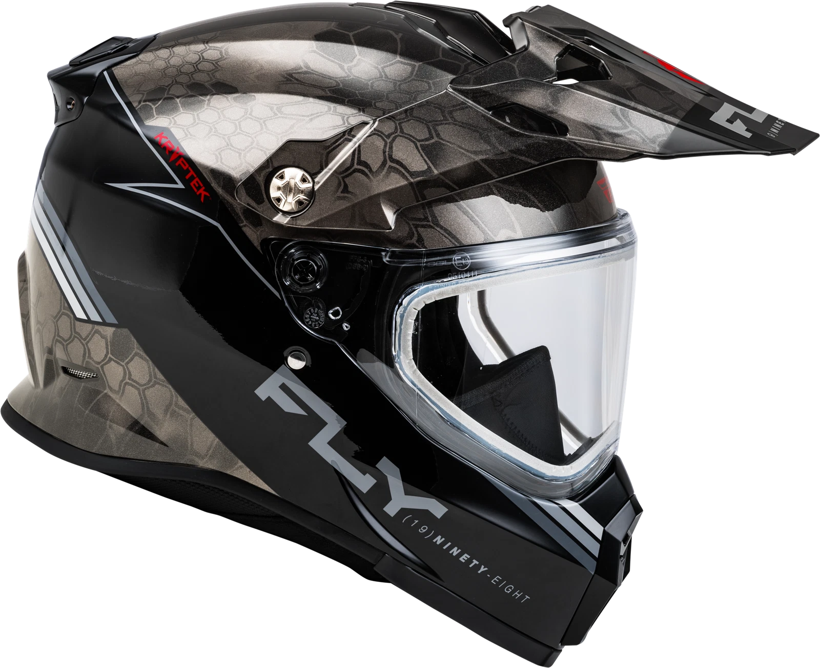 Fly Racing Trekker CW Conceal Full-Face Helmet for Snow (Small)