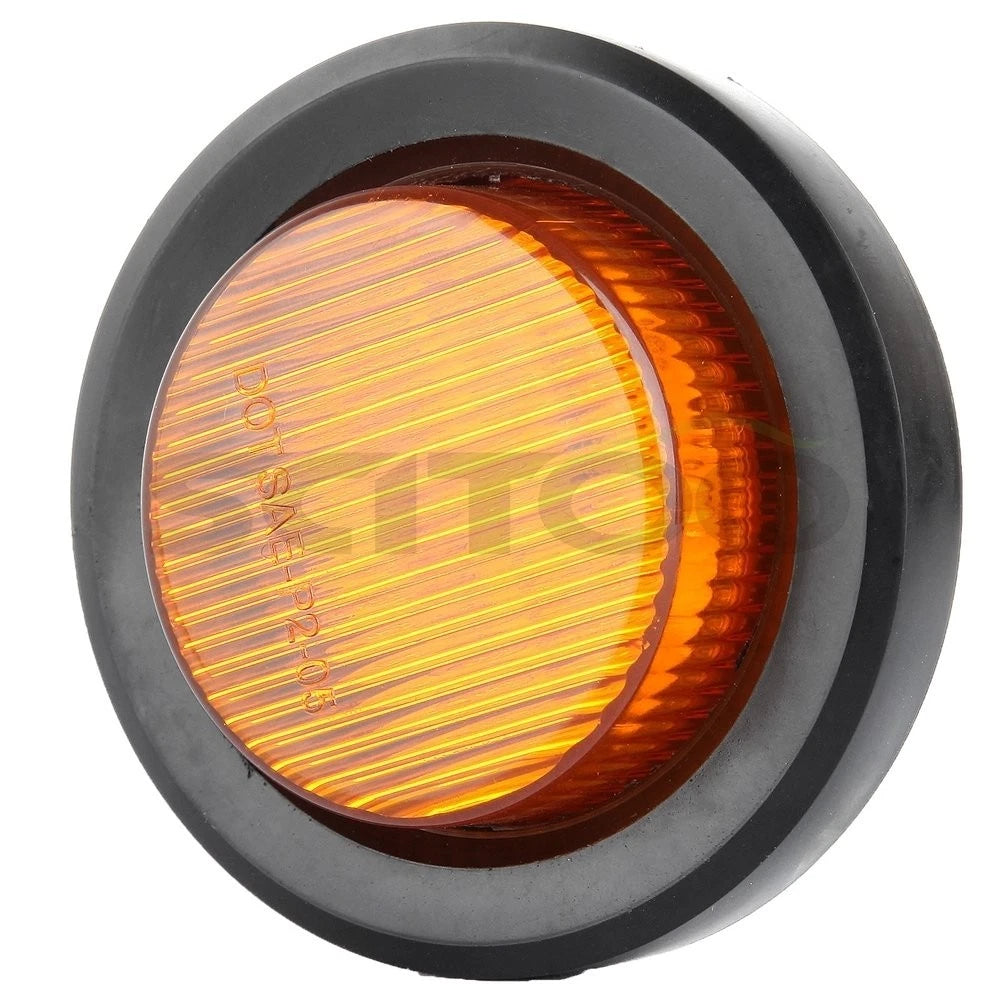 16PCS Amber Red Side Marker Clearance Lights for Mack CL CM DM