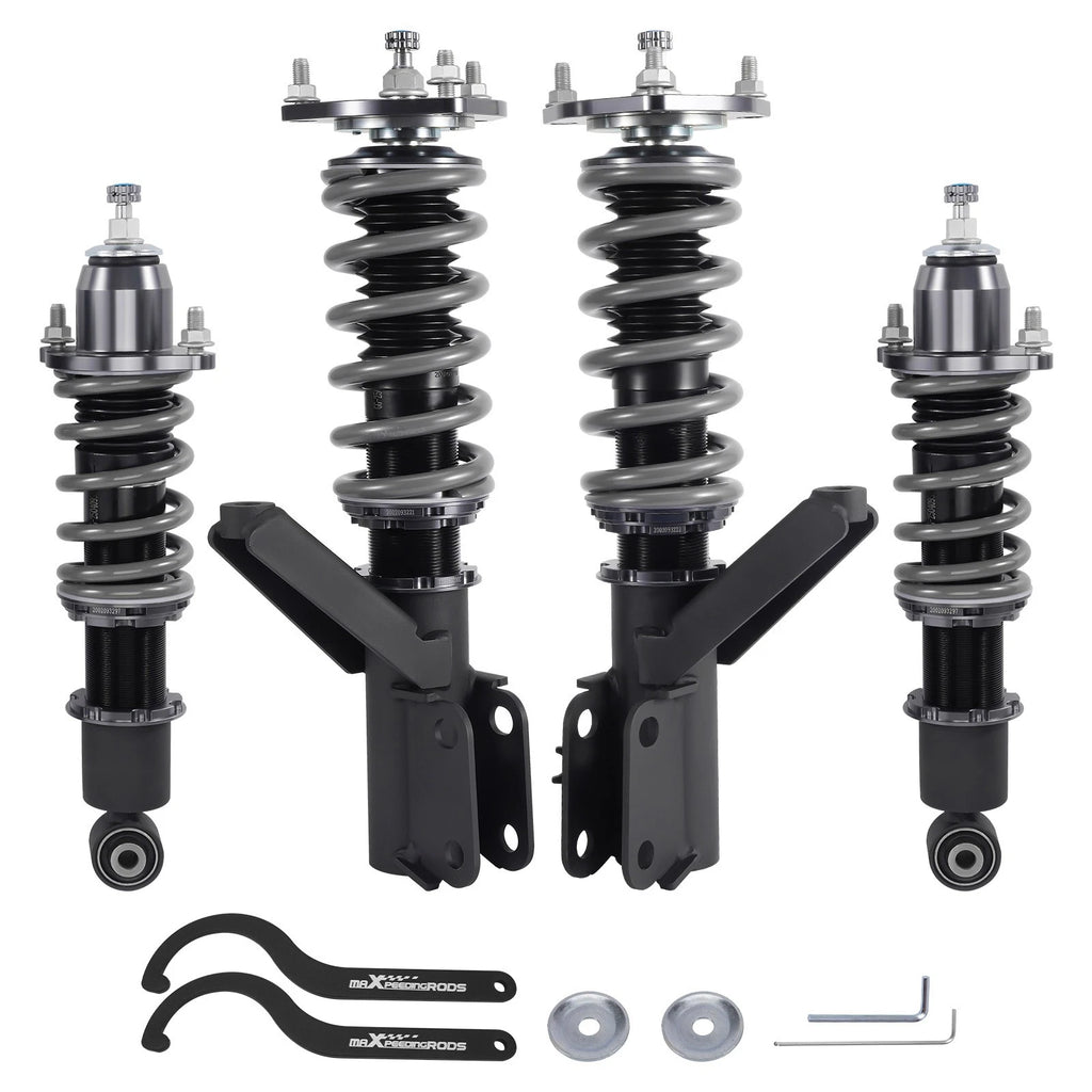T7 Coilover 24 Step Damper Shocks for Honda Civic & Si (2001–2005)