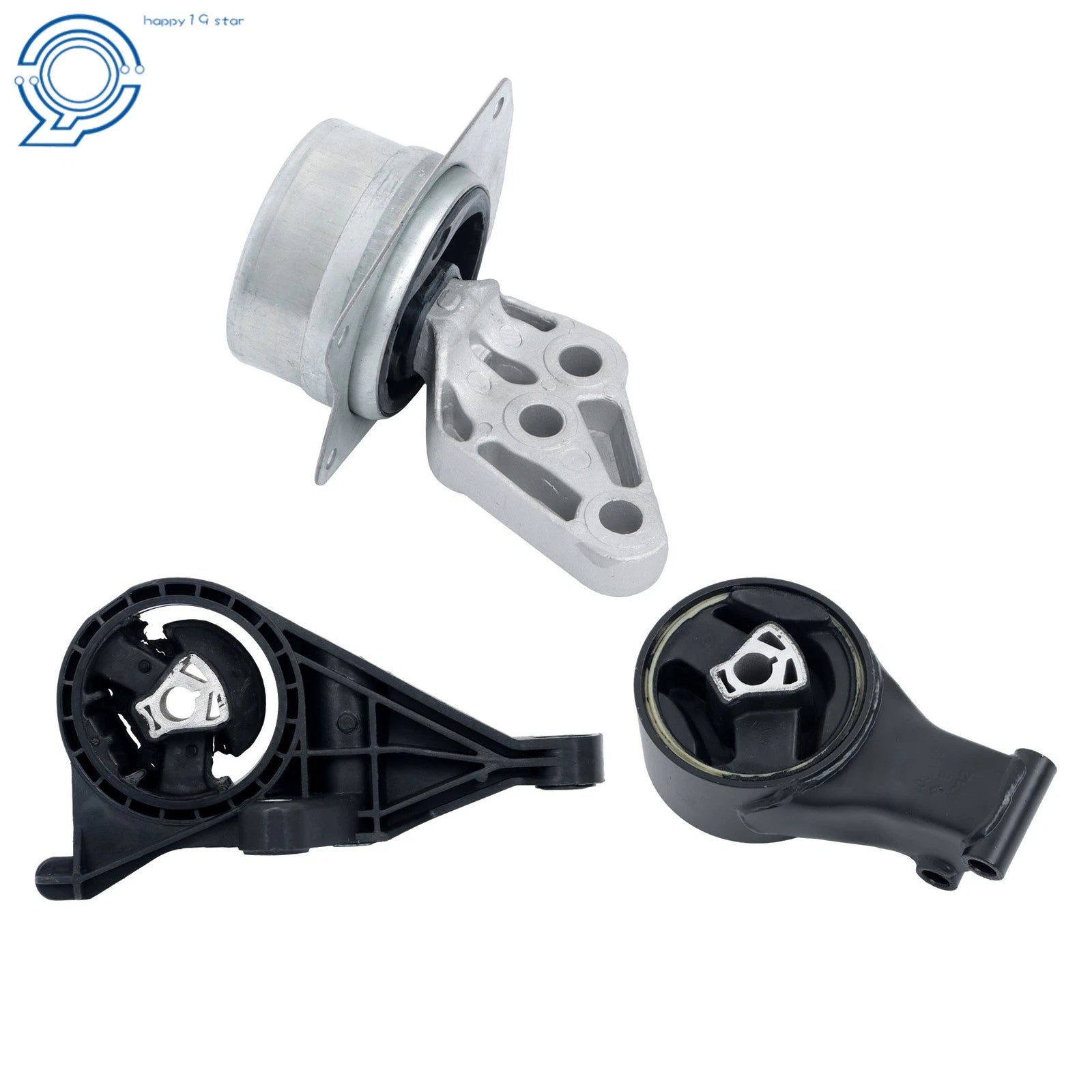 Set of 3 Auto Trans Mounts for Buick Allure LaCrosse Regal (2010–2017)