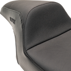 Drifter Seat for FL (1997–2007) - Black Logo, Smooth Vinyl, Carbon Fiber