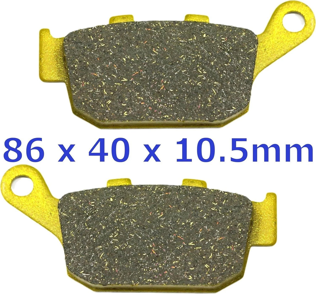 Front Rear Brake Pads for Honda XL 700 Transalp (2008–2011) 2 Piston Caliper