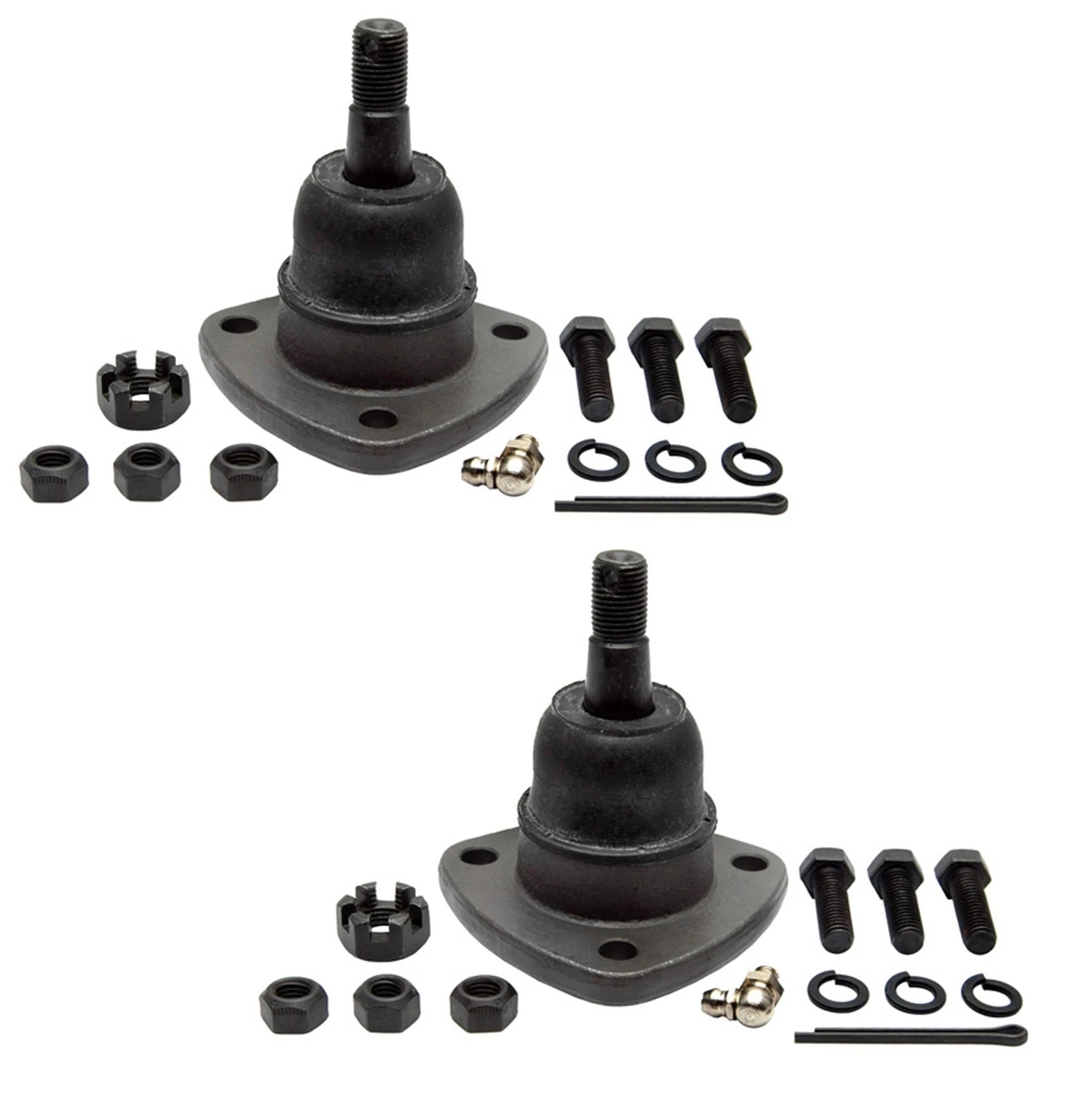 Set of 2 Front Upper Suspension Ball Joints for Chevy Bel Air Corvette (1955–1982)