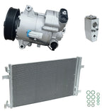 AC Compressor Kit With Condenser for Chevrolet Cruze 1.8L (2011–2015)